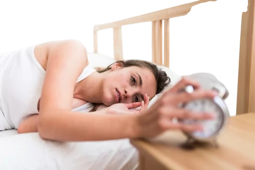 девушка с бессонницей