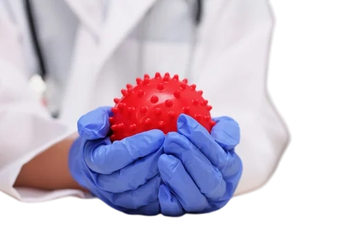 врач готов оказать помощь в лечении краснухи