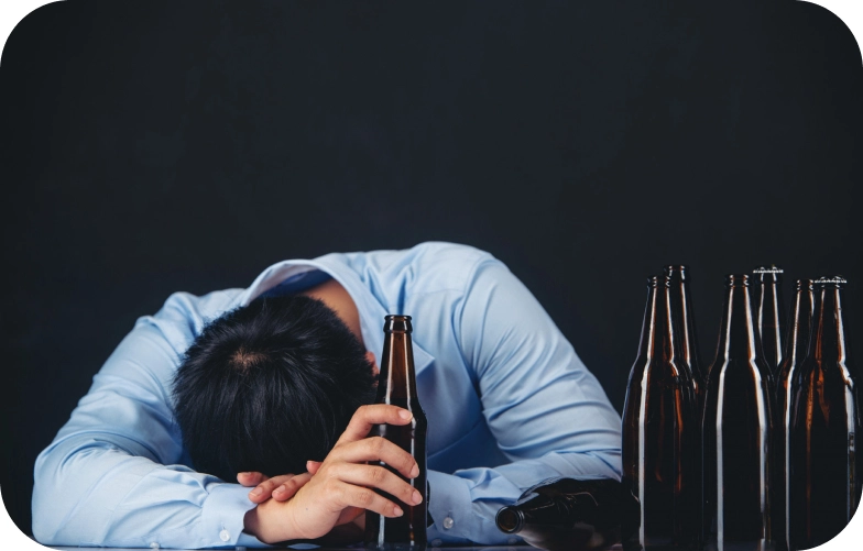 фото человека в запое